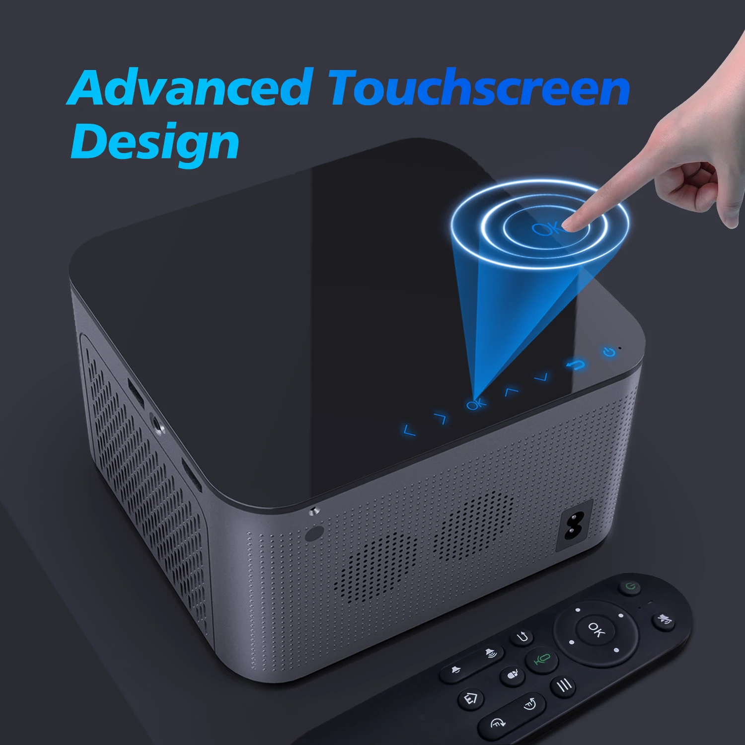 Magcubic 580ANSI Auto Focus Projector Android 11 4K 1080P Wifi6 Voice Control Allwinner H713  BT5.0 Home Cinema HY350 Pro