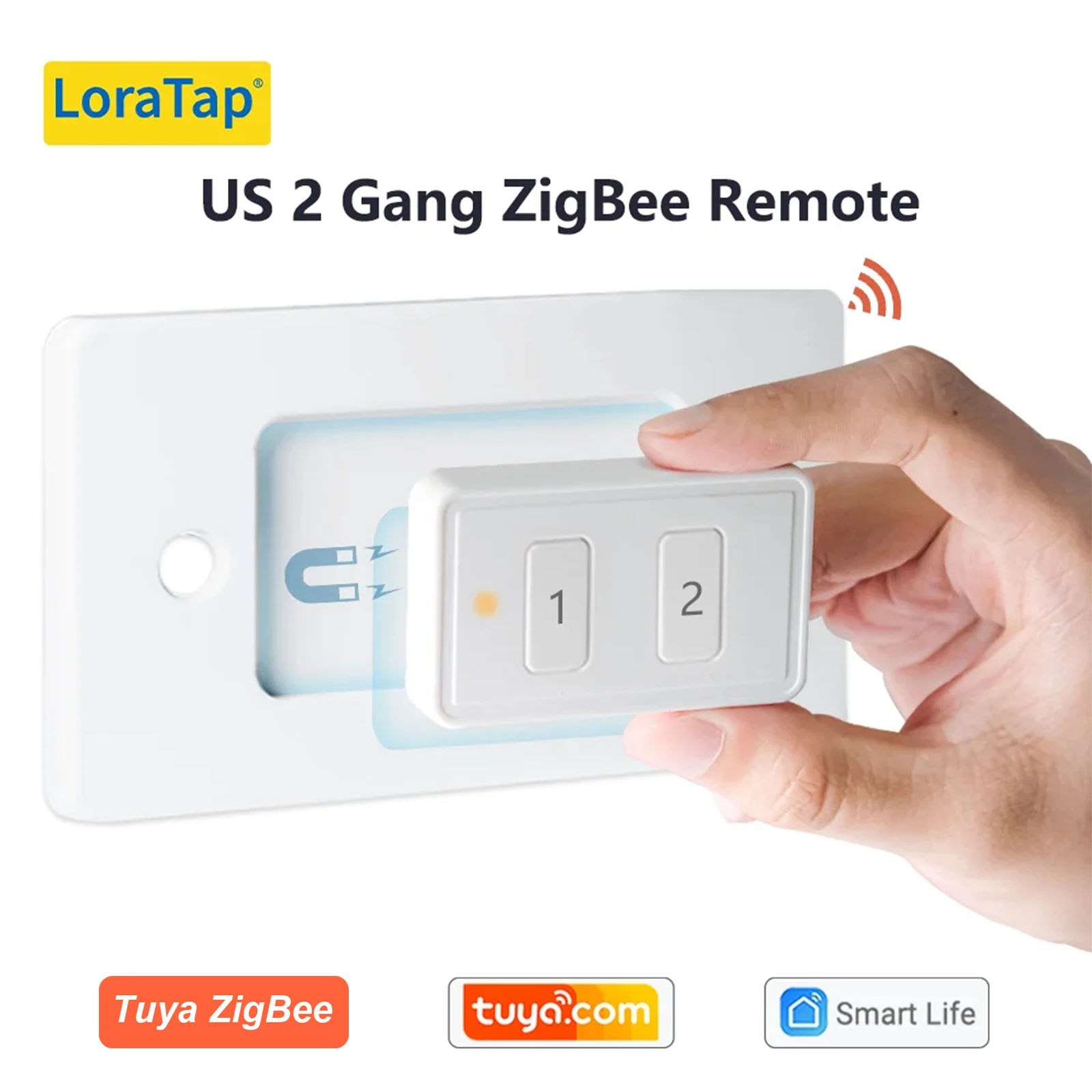 LoraTap ZigBee 3.0 Wireless 13 Types Push Button EU US Remote Controller Tuya Scene Automation Control Switch Smart Life App