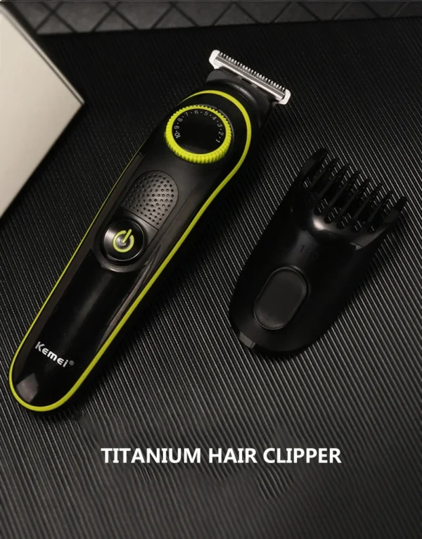 Kemei 696 Electric Hair Clipper Multifunctional Trimmer For Men Electric Shaver For Men's Razor Nose 5 In 1 Professional Trimmer