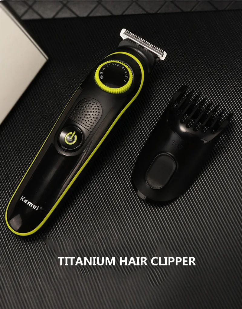 Kemei 696 Electric Hair Clipper Multifunctional Trimmer For Men Electric Shaver For Men's Razor Nose 5 In 1 Professional Trimmer