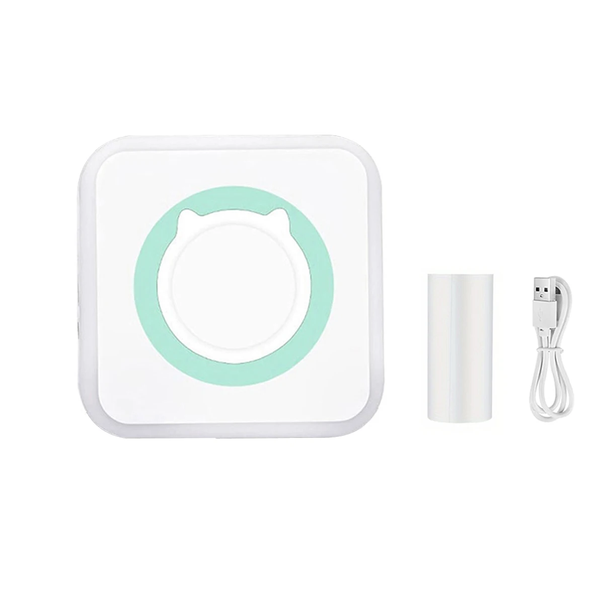 Portable Mini printer,thermal pocket Label  printer, for Android or IOS APP, inkless sticker printer, suitable for home, office