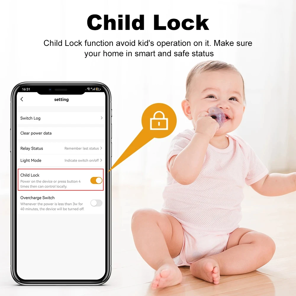 Tuya Smart Plug WiFi Socket 20A with Power Monitoring US Canada Mexico Peru Japan Timing Voice Control Support Alexa Google Home