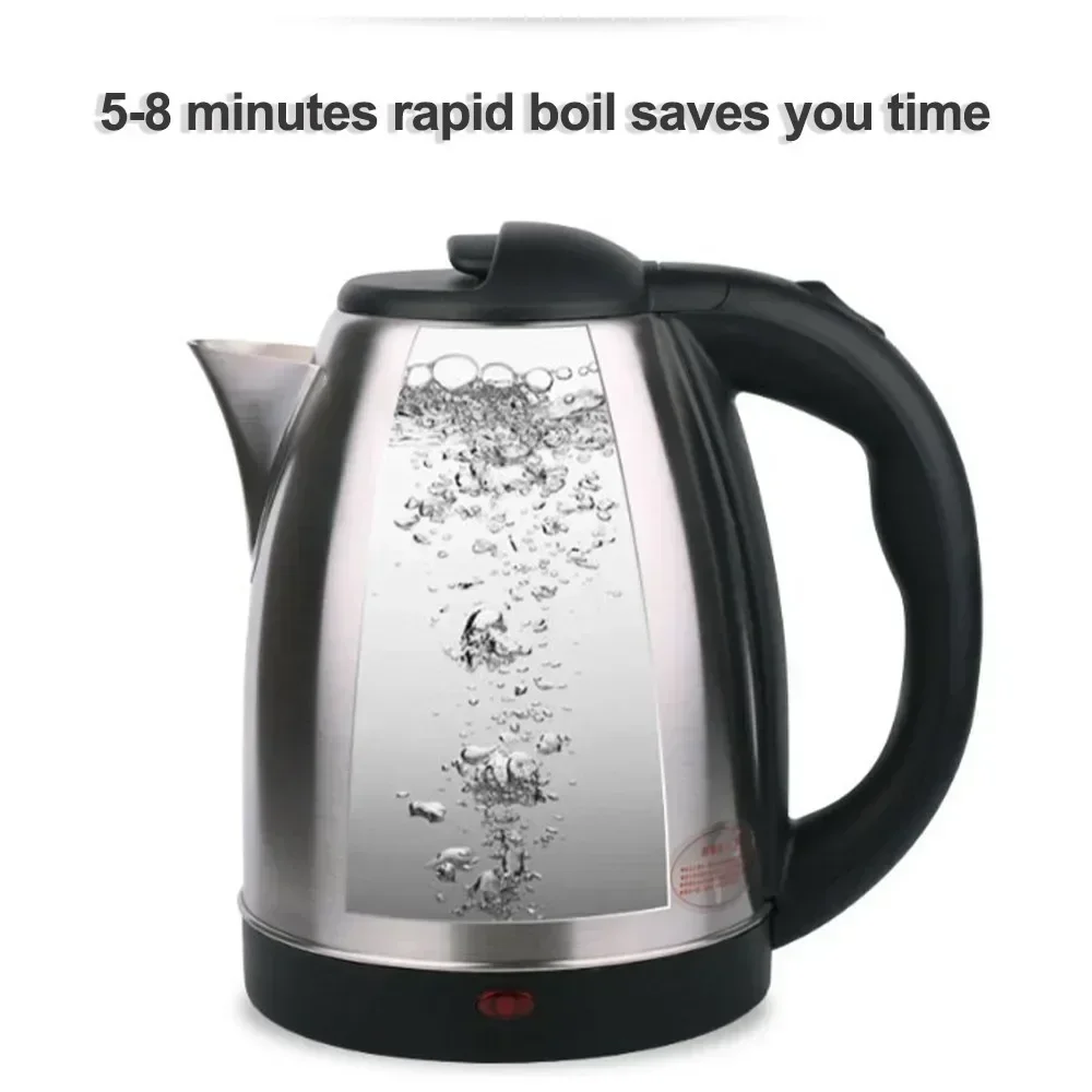 2L Electric Kettle Stainless Steel Kitchen Appliances Smart Kettle 1500W Whistle Kettle Samovar Tea Coffee Thermo Pot Gift