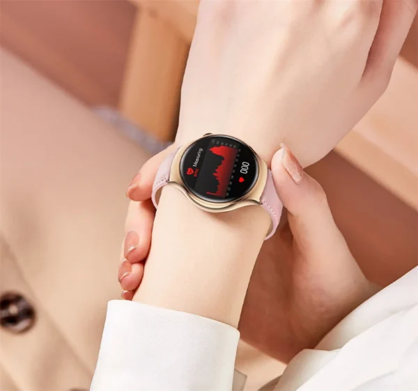 For Huawei WATCH 4 Smart Watch Women 360*360 AMOLED HD Screen NFC IP68 Waterproof Heart Rate Health Monitor Smartwatch 2025 New