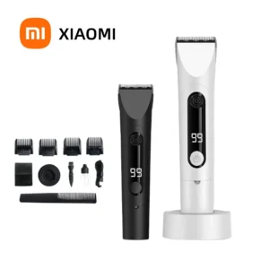 New Xiaomi Mijia Professional Clipper Hair Clipper 3 -Gear Adjustment  IPX7 Waterproof Hair Trimmer Machine With Charging Base