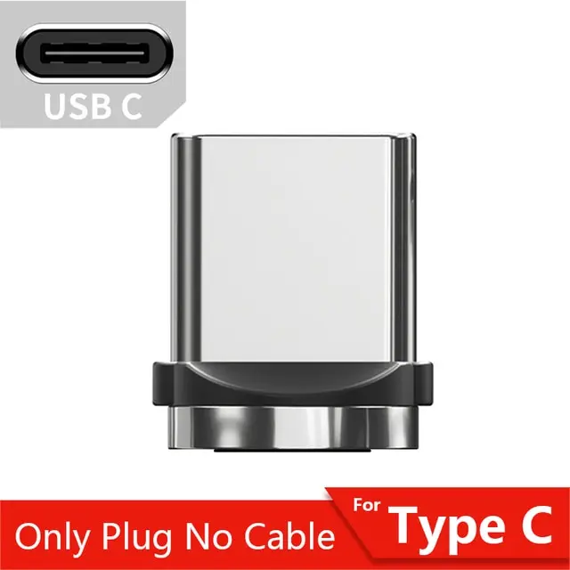Essager 540 Rotate 3A Fast Charging Magnetic Cable Micro USB Type C Cable For iPhone Xiaomi Magnet Charger Phone Data Wire Cord