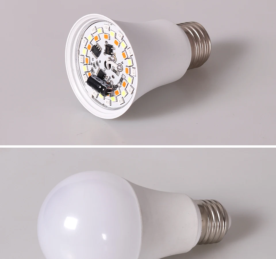 E27 LED RGB Lamp Spotlight Bulb AC 85-265V Bombillas LED 4W 10W 15W IR Remote Control Led Bulb Smart Led RGBW Lamp Home Decor