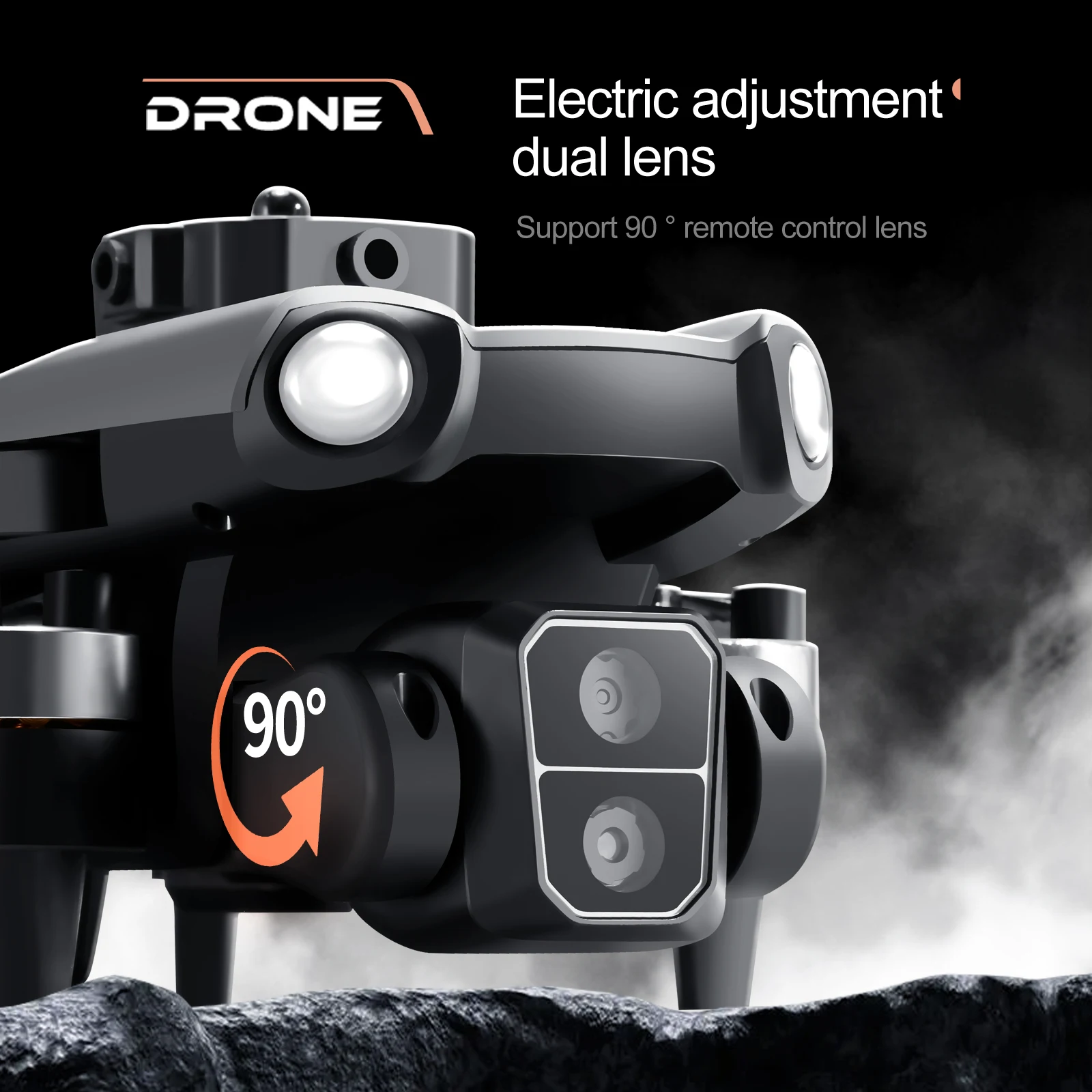 KBDFA Professional S119 Drone 8K With Dual Camera 5G WIFI Smart Obstacle Avoidance FPV Brushless Motor RC Quadcopter Mini Dron