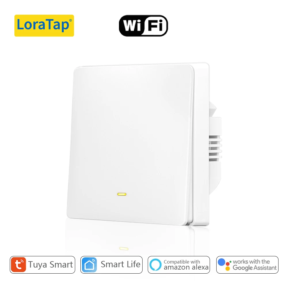 LoraTap WiFi Boiler Water Heater EU US IL Switch Tuya Smart Life App Remote Control Energy Monitoring Voice Google Home Alexa