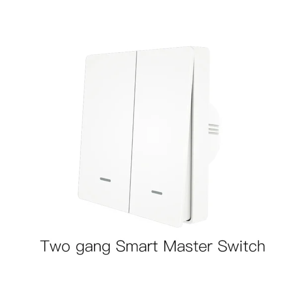 MOES WiFi Smart Push Button Wall Light Switch RF433 Transmitter Smart life Tuya App Remote Control Works with Alexa Google Home