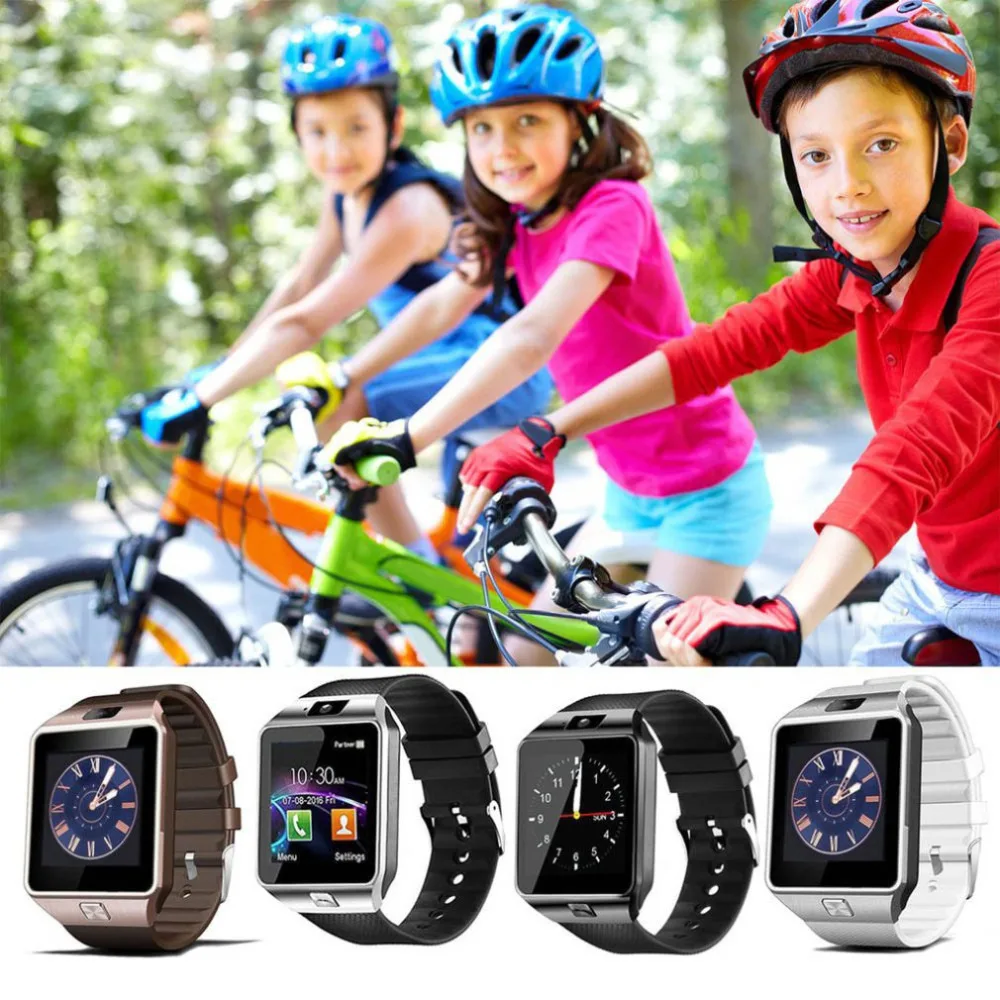 DZ09 Touch Screen Smart Watch With Camera Multi Language Wrist Watch SIM Card Smartwatch For IOS Android Phone Druopshipping