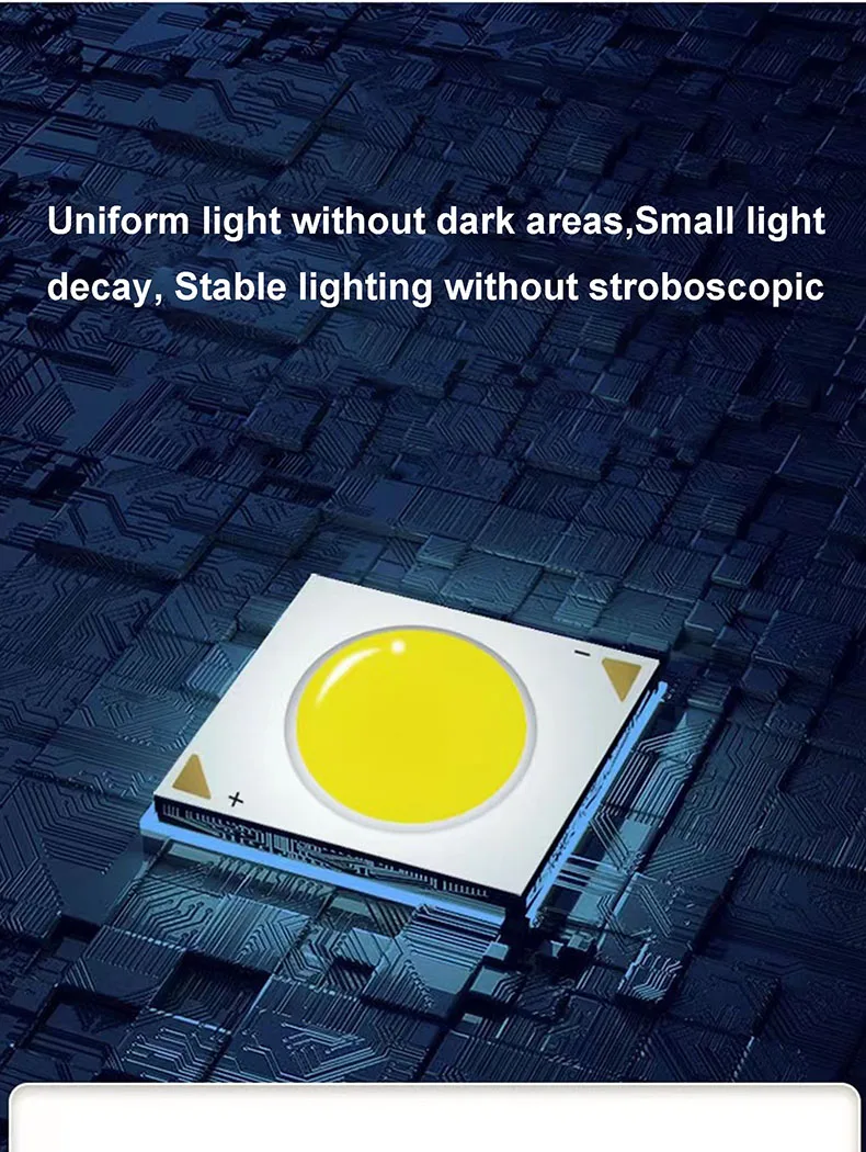 LED Bulb Light Smart Charging Chip Power Failure Emergency Home 18650 Battery Flicker-Free with Hook Detachable Emergency Bulb