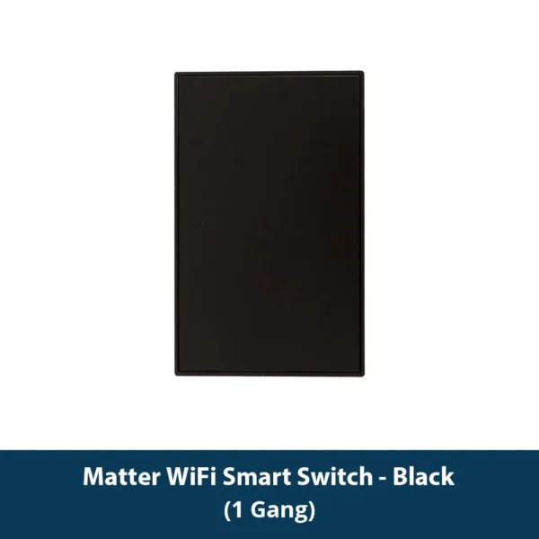 Zemismart Matter WiFi 1 2 3 4 6 Gangs Smart Wall Light Switch Neutral Required with Big Button SmartThings App Homekit Control