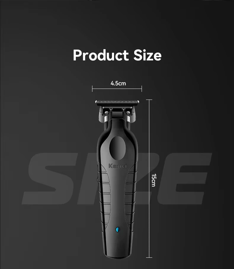 Kemei KM-2296 KM-2299 KM-1102 Professional Hair Clipper Kit Electric Shaver Male Hair Cutting Machine Men’s Cordless Trimmer