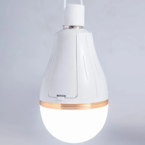 LED Emergency Bulb Emergency Power Failure Family Camping Outdoor Night Market E27 AC85-265V 1*18650 Battery Smart Charging Chip