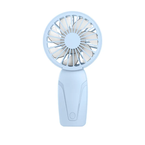 Portable Handheld Small Fan ABS Lightweight Cute Appearance USB Rechargeable Mini Fan For On Go Cooling Portable Mini Pocket Fan