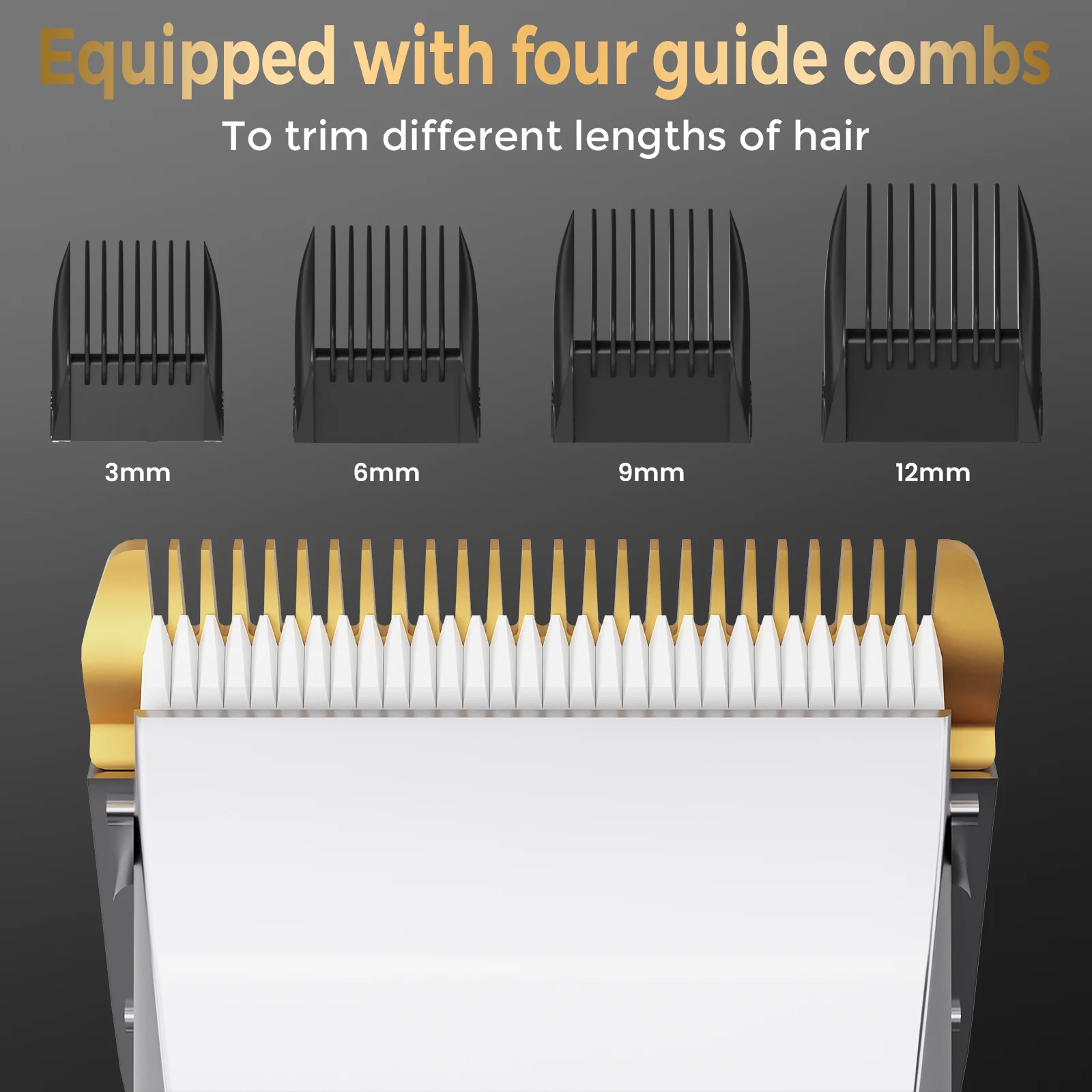 Sejoy Hair Clippers for Men Professional Cordless Barber Clippers for Hair Cutting Machine Grooming Rechargeable Beard Trimmer