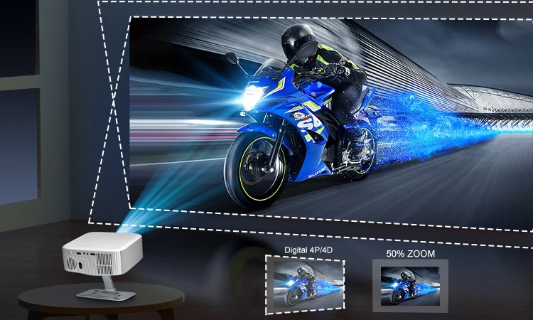 Salange Netflix Projector P92MAX Smart Android 13 1080P BT5.2 WiFi6 12000L Electronic Focus Auto Keyston 4K Movie HD Home Cinema