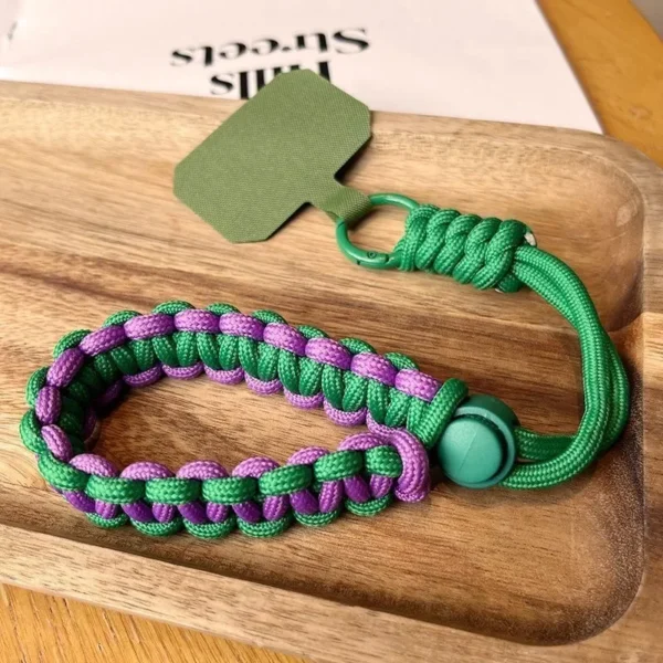 Cute Mobile Phone Lanyard Hanging Decoration Can Be Carried Twist Rope Anti-loss Pendant Fashion Strong Wrist Short Straps Band