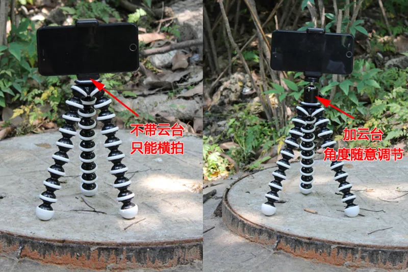 Octopus Flexible Tripod Stand for Smartphone Dslr and Camera Foldable Desktop Tripod 4 size for choose