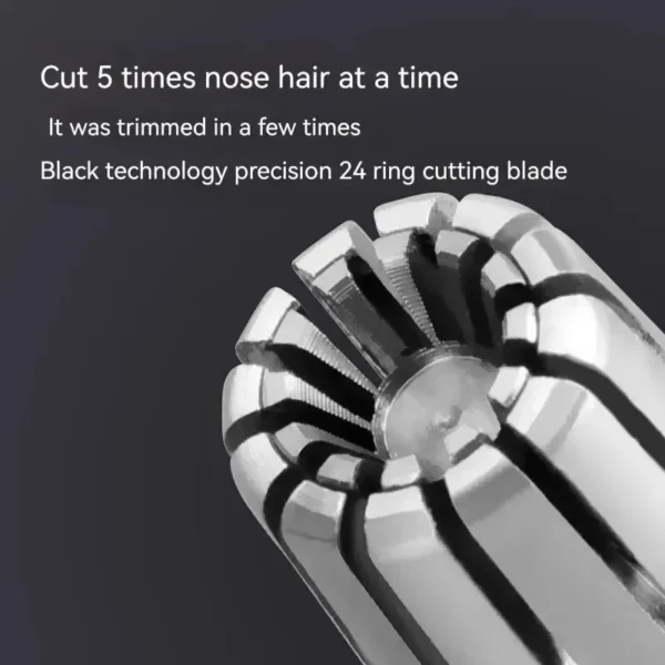 Nose Hair Trimming Men'S Portable Electric Shaver Low Noise Washable Portable Ear Hair Trimmer Cleaning Without Rusting Painless