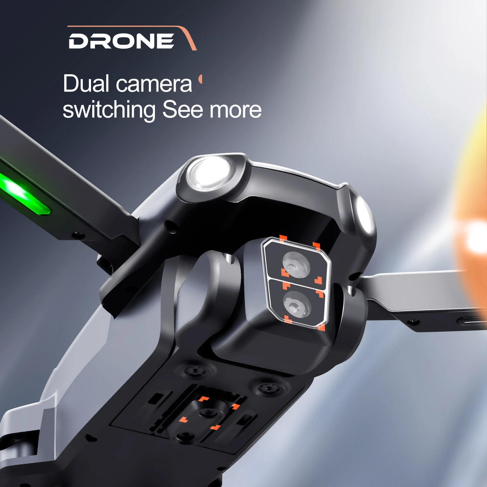 KBDFA Professional S119 Drone 8K With Dual Camera 5G WIFI Smart Obstacle Avoidance FPV Brushless Motor RC Quadcopter Mini Dron