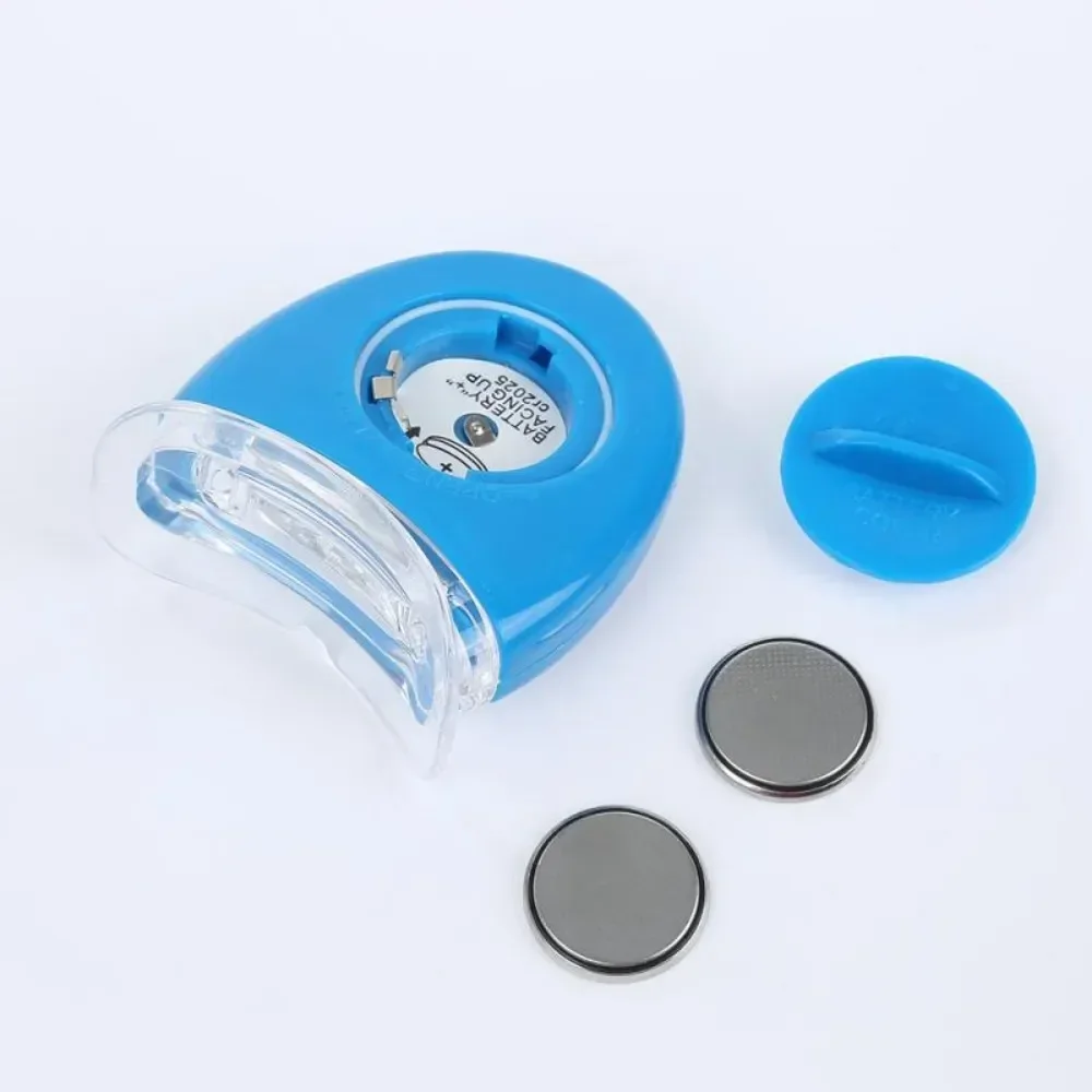 1PC  Teeth Whiten Lamp Teeth Bleaching Laser Treatments LED Teeth Whitening Light Mini Blue Light Dental Whitening Supplies
