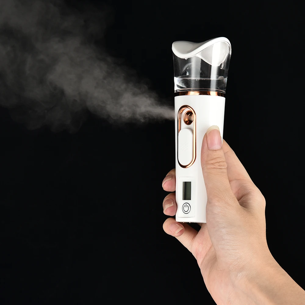 Nano Spray Facial Steamer Mini Handheld Portable 25ml Mist Sprayer Water Replenishment Device Hydration Humidifier Skin Care