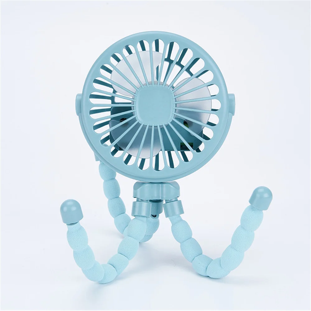 Mini Handheld Octopus Folding Fan Multi Functional Five In One Portable Fan Silent Home Dormitory Baby Stroller Multiple Scenes