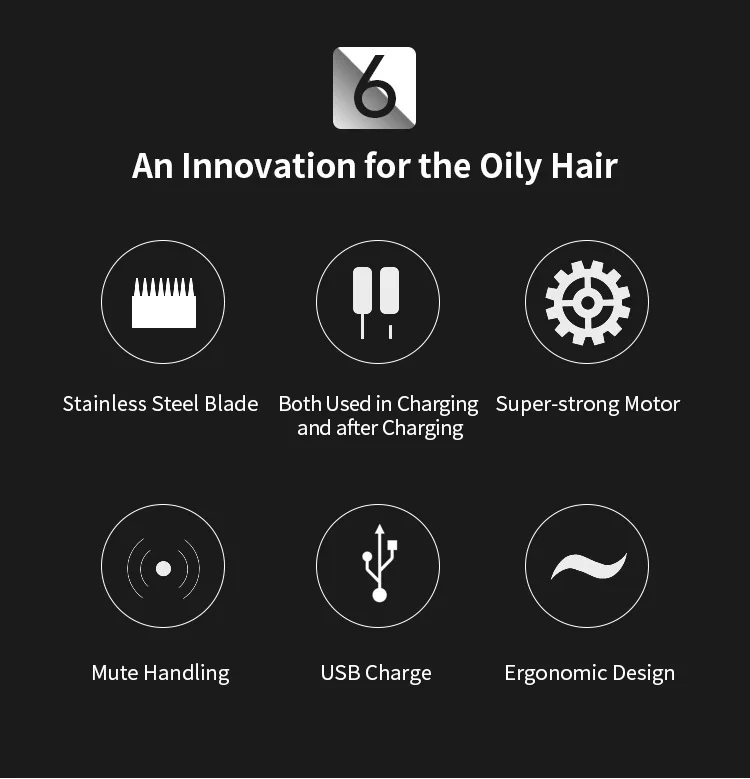 Powerful Professiona Electric Wireless Man Hairdresser Men Barber Shop Groin Beard Repairer Mustache Facial Hair Trimmer Clipper