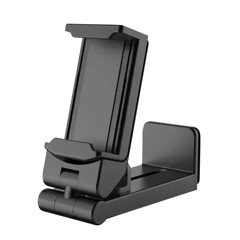 Foldable Mini Phone Holder for Airplane Travel - 360° Rotatable Stand, Portable Car Mount for Train Seat & Desk Use, Hands-Free