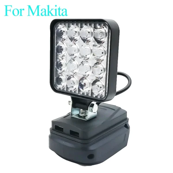 Led Light For Makita Battery 4In Portable Spotlights Cordless Outdoor Work Fishing Handheld Emergency Tool Light