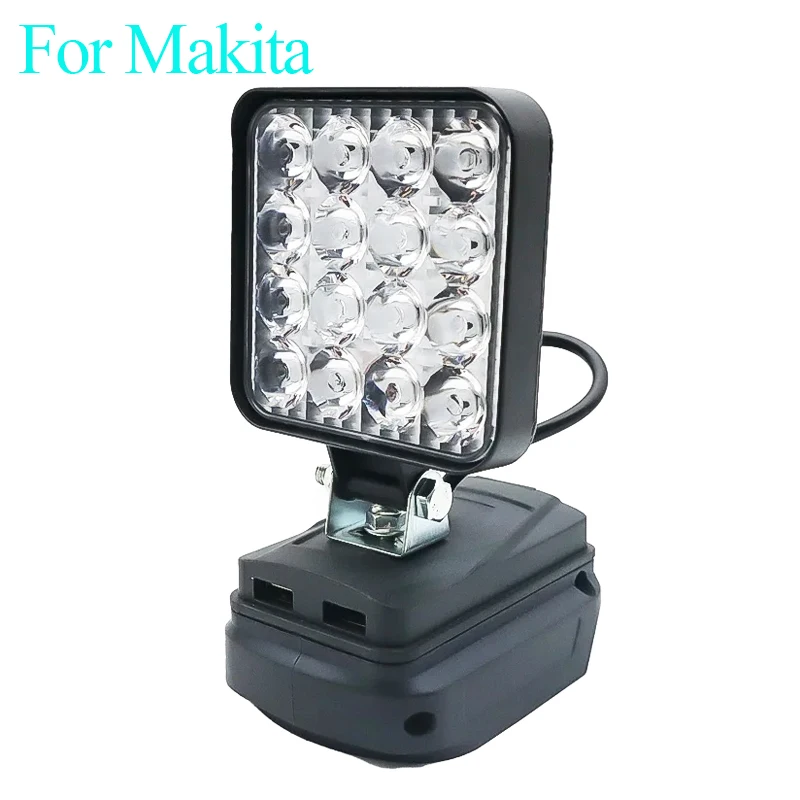 Led Light For Makita Battery 4In Portable Spotlights Cordless Outdoor Work Fishing Handheld Emergency Tool Light