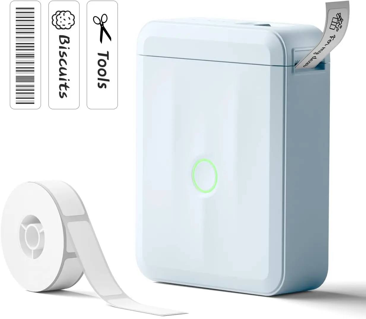 Niimbot D110 Smart Portable Label Printer Mini Pocket Thermal Sticker Maker Self-adhesive Label Papers For Office Home USE