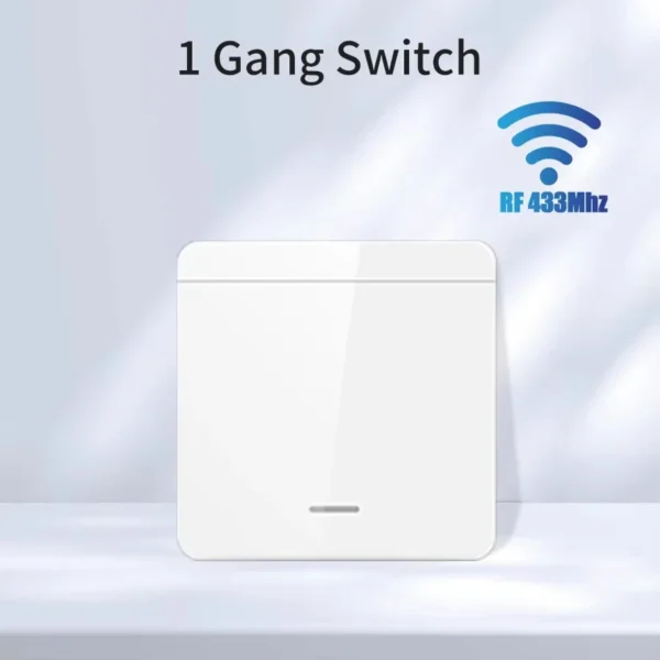 Tuya WiFi Smart Light Switch Smart Home Wireless RF 433mhz Push Button Wall Switch Via Alexa Google Home Alice Smart Life App