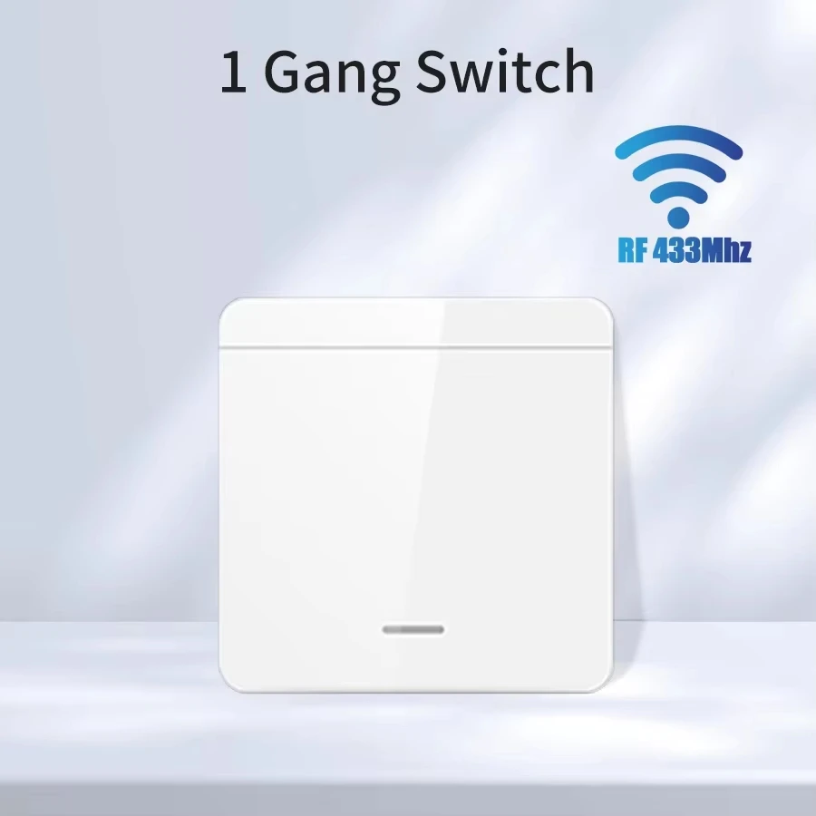 Tuya WiFi Smart Light Switch Smart Home Wireless RF 433mhz Push Button Wall Switch Via Alexa Google Home Alice Smart Life App