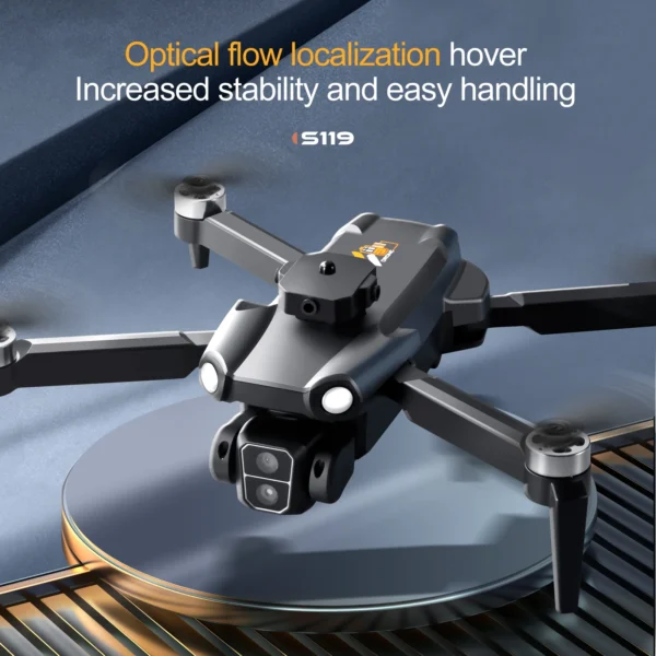 KBDFA Professional S119 Drone 8K With Dual Camera 5G WIFI Smart Obstacle Avoidance FPV Brushless Motor RC Quadcopter Mini Dron