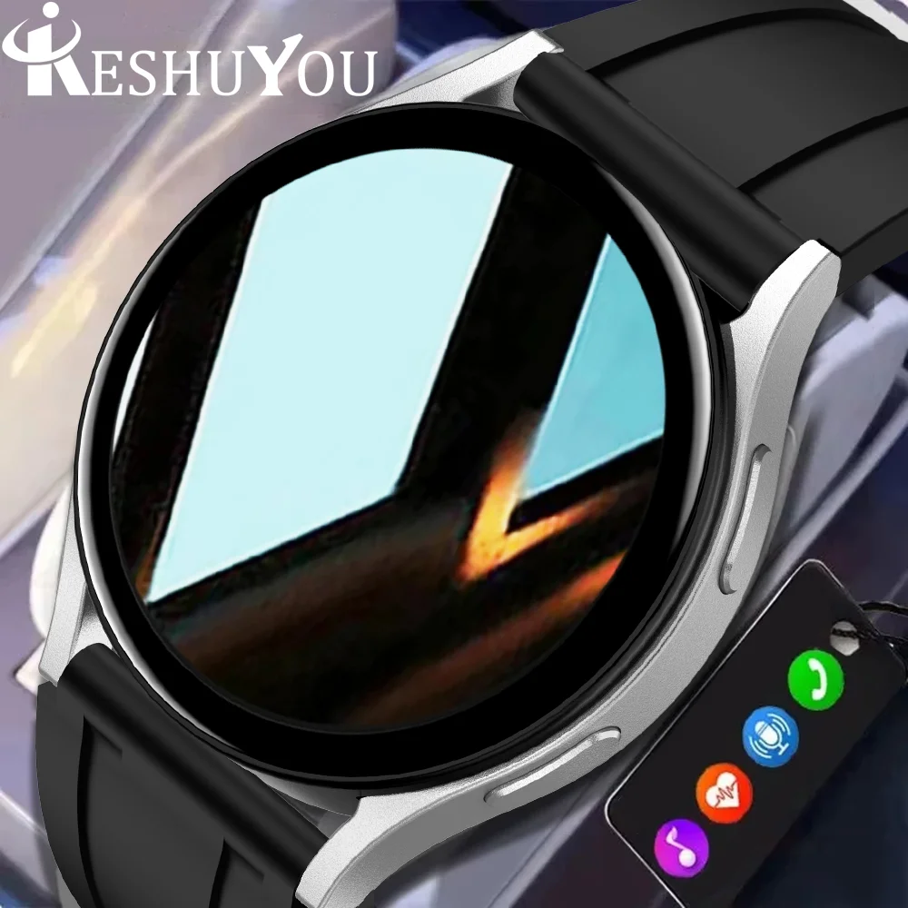 KESHUYOU 2025 New Watch 6 Smart Watch Women's Bluetooth Call Health Monitoring Alarm Clock Men's Fashion Sports Watch