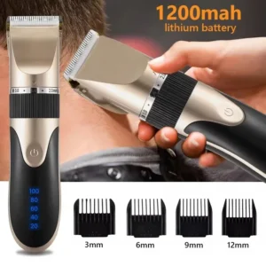 Hair Clipper Electric Barber Hair Trimmers For Men Adults Kids Cordless Rechargeable Hair Cutter Machine Professional