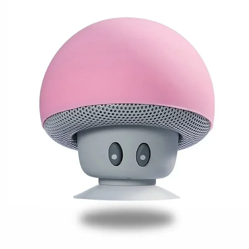 XIKCU Bluetooth Mushroom Speaker Waterproof Can Be Used as a Mobile Phone Holder Suitable for Family Parties and Small Parties