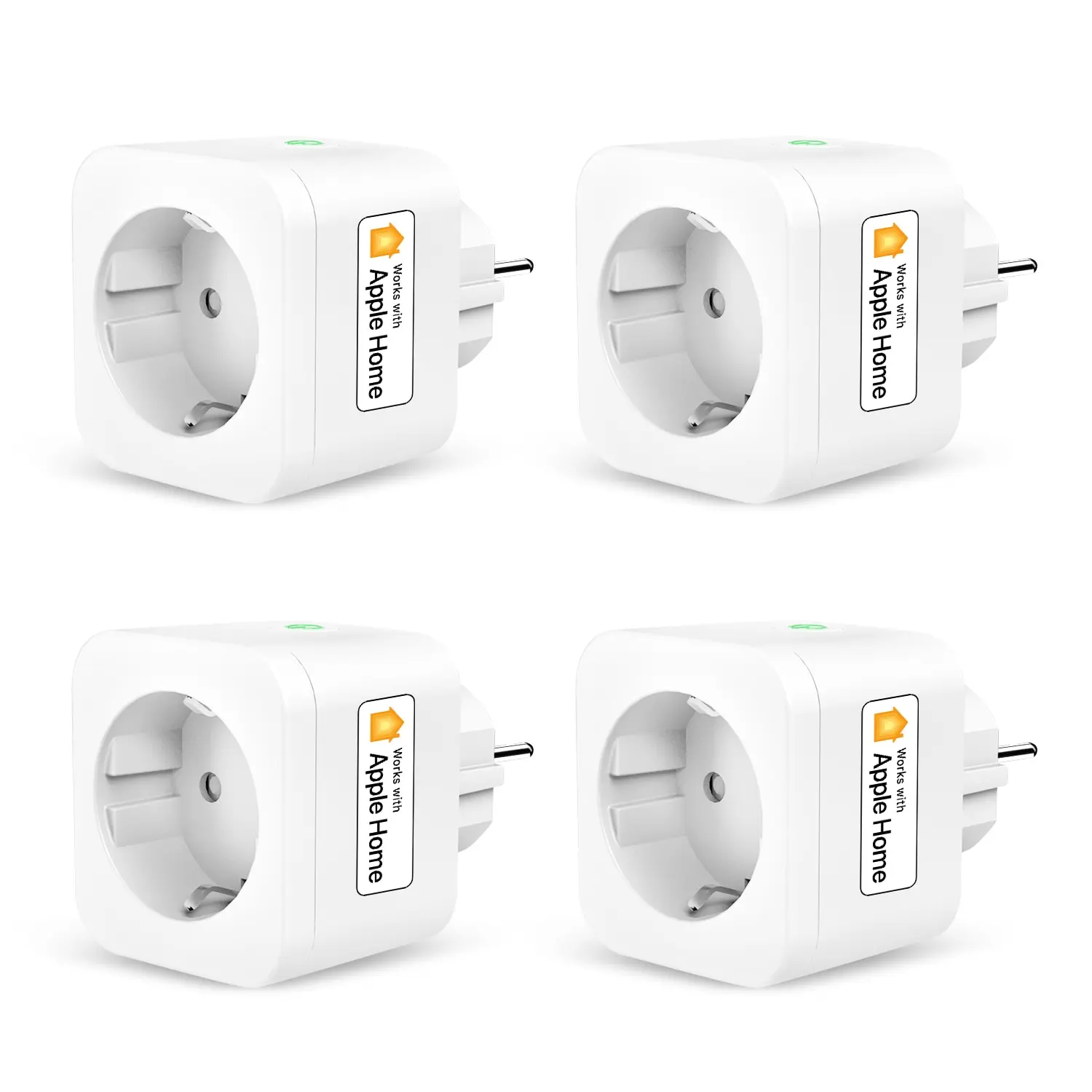 Refoss 16A HomeKit Smart EU Plug WiFi Socket Power Monitoring Timing Function Voice Control Support Alexa Google Assistant
