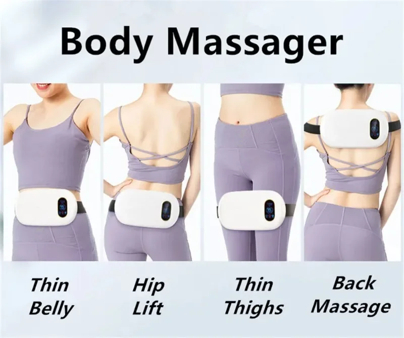 Losing Weight Massager for Body Slimming Back Massager Electric Cellulite Massager for Belly Slimming Belt Abdominal Fat Burning
