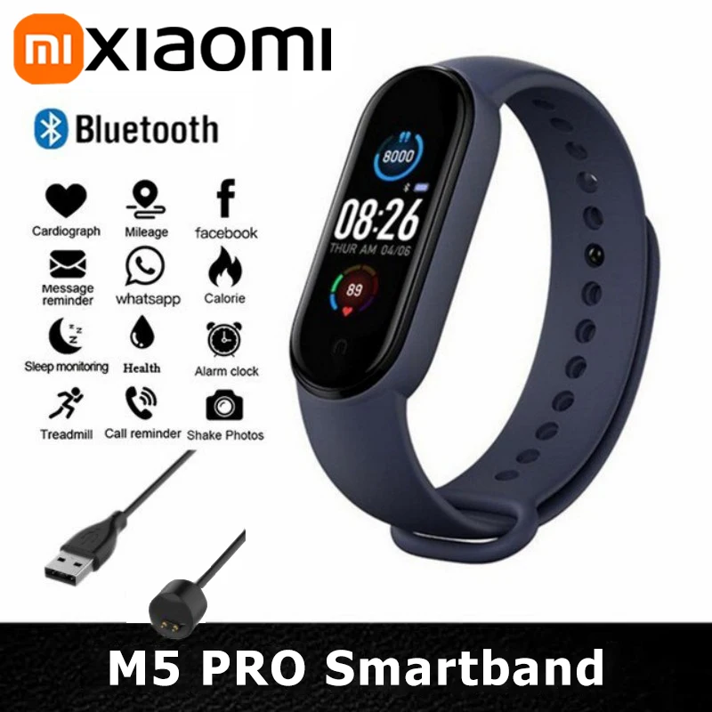 Xiaomi Smart band Movement Watch Step count Bluetooth Synchronous Phone Information Smartwatch For Men Women Students 2025 New