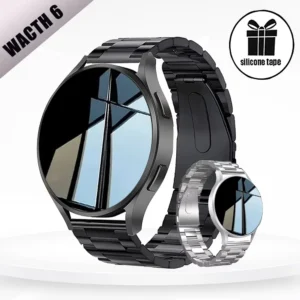 KESHUYOU 2025 New Watch 6 Smart Watch Women's Bluetooth Call Health Monitoring Alarm Clock Men's Fashion Sports Watch