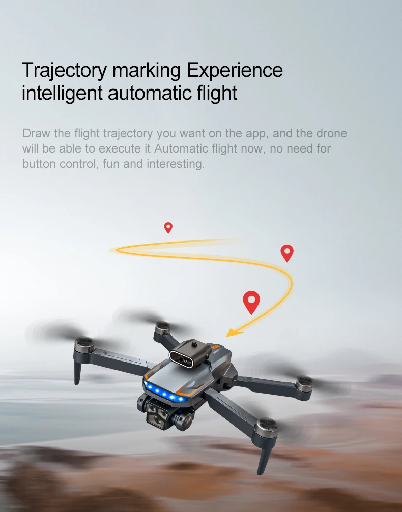 P18 New RC Drone Dual 8K camera drone obstacle avoidance quadcopter electronically controlled professional Drone Kid Gift Toys