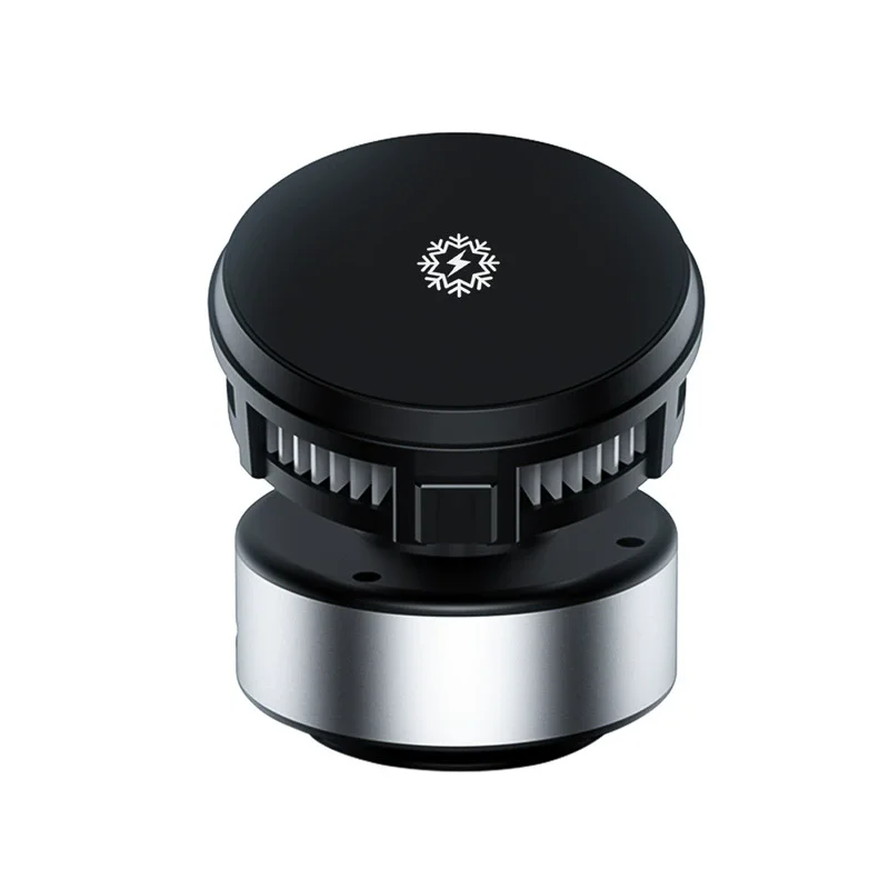 Magnetic Car Wireless Charger ice Cooling Phone Holder Mount For Magsafe iPhone 16 15 14 13 12 Pro Max Fast Car Charging Stand