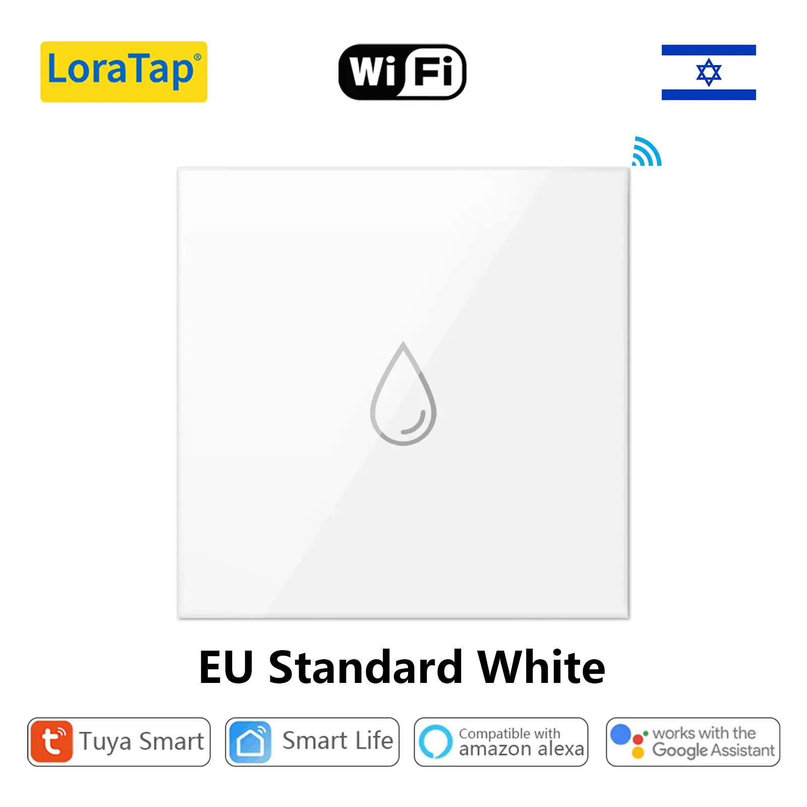 LoraTap WiFi Boiler Water Heater EU US IL Switch Tuya Smart Life App Remote Control Energy Monitoring Voice Google Home Alexa
