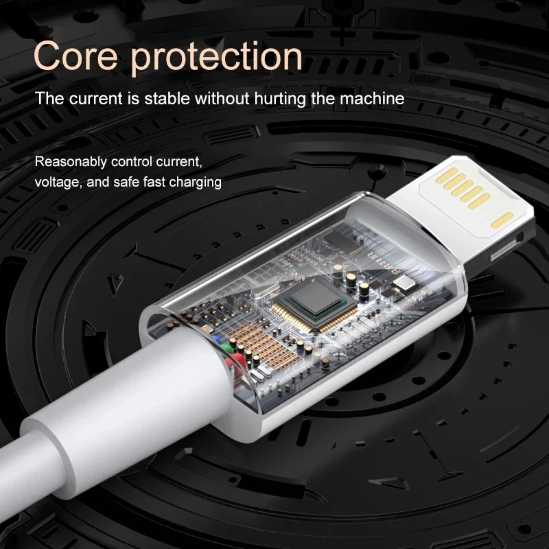 For PD 20W Fast Charging Cable For iPhone 13 12 11 14 Pro Max Mini USB C Date Cable For 8 Plus XS iPad Charger Accessories