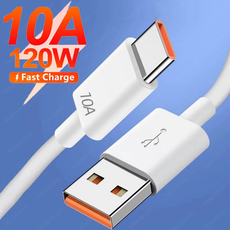 S597e8cf1df93492a922ba4a1cec134e2e.webp 10A 120W USB Type C Cable Fast Charging Wire For Huawei Mate 40 Honor Xiaomi Samsung Quick Charge USB C Phone Charger Data Cord