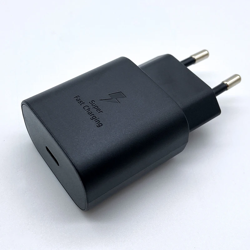 Samsung 25W Super Fast Charger Usb Type C Cargador Adapter For Galaxy S24 S23 S20 S21 S22 Plus A54 A05 Adapter Z Flip Fold 5 6 4